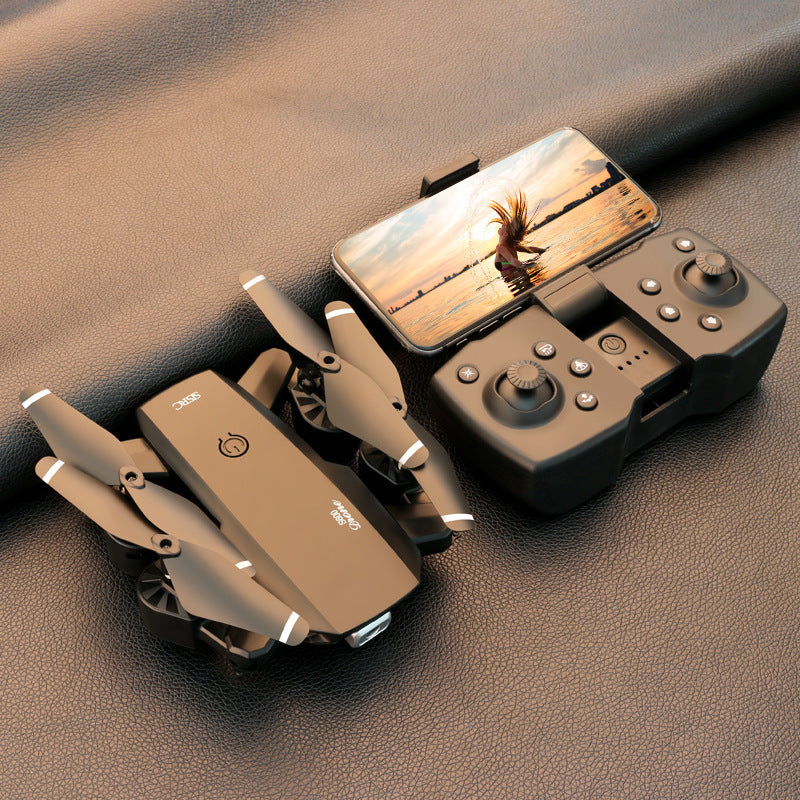 Cross-border drone folding remote control plane 4K HD dual camera wifi aerial photography aircraft helicopter hot sale