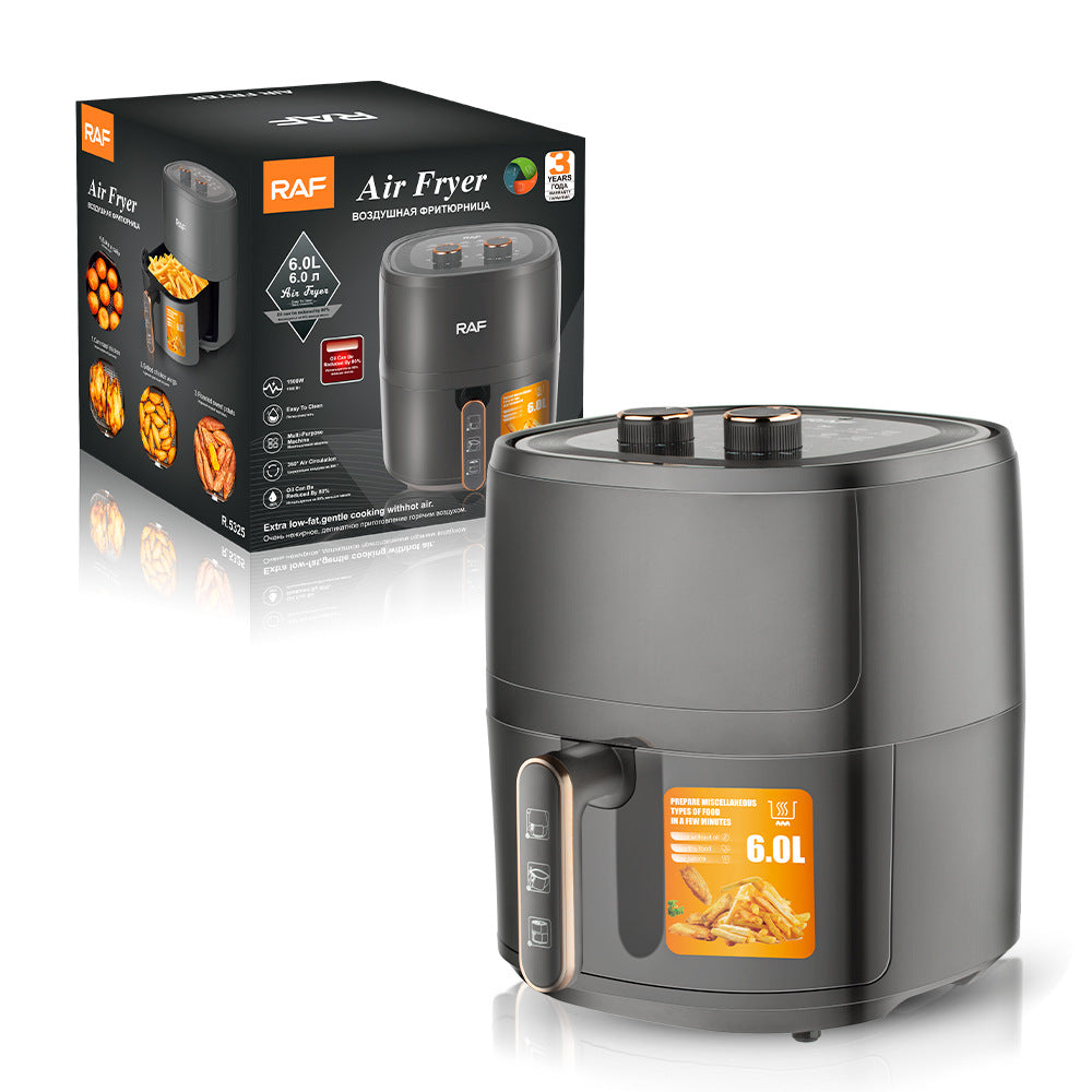 RAF European standard air fryer home automatic French fries machine multi-function oven large capacity electric fryer