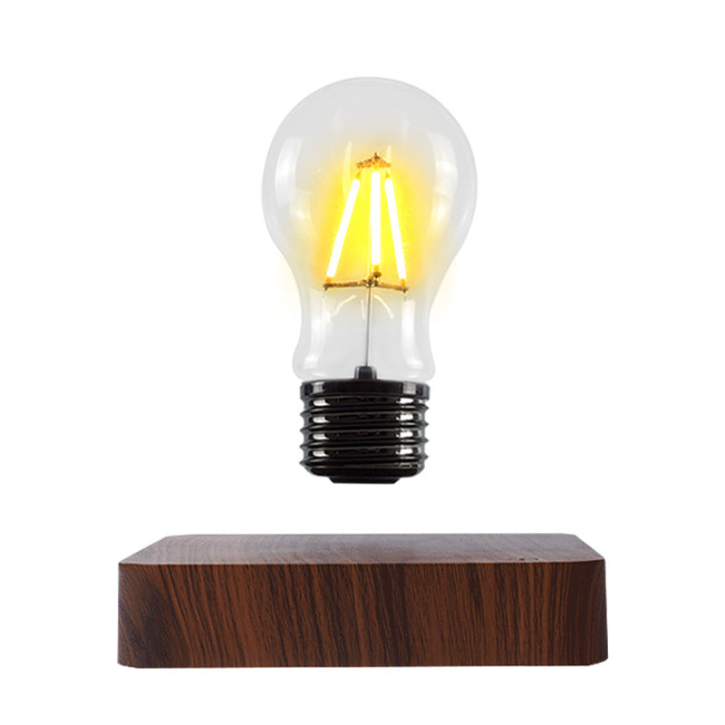 Magnetic levitation light bulb night light