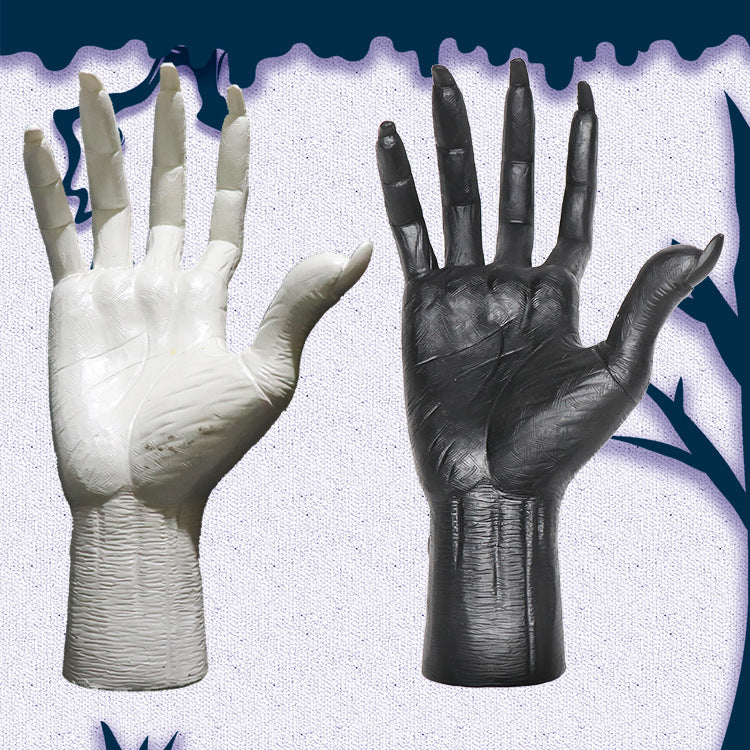 Cross-border Independence Station Angel Devil Hand Resin Handicraft Ornament Witch Arm Pendant Decoration Study Ornament