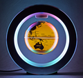 Magnetic levitation 4 inch globe luminous home decoration student stationery Halloween gift children's toy crafts